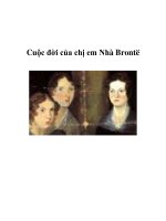 Cuộc đời của chị em Nhà Brontë potx