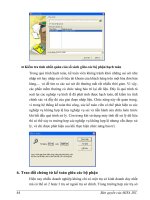 Kỹ thuật vẽ sơ đồ hạch toán kế toán vốn bằng tiền trong quy trình sử dụng p10 pot