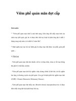 Viêm phế quản mãn đợt cấp ppt