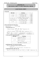 Bất đẳng thức và Bất phương trình