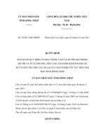 Quyết định số 03/2011/QĐ-UBND doc