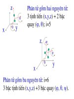 Vật lý đại cương - Thuyết động học phân tử các chất khí và định luật phân bổ part 3 pdf