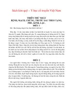 Y học cổ truyền Việt Nam - Sách kim quỹ part 1 ppsx