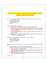 Trắc nghiệm và đáp án môn Quản trị kinh doanh pptx