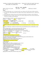 Trắc nghiệm Vi xử lý đề 1-10 docx