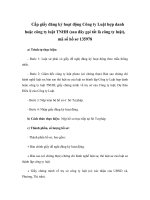 Cấp giấy đăng ký hoạt động Công ty Luật hợp danh hoặc công ty luật TNHH (sau đây gọi tắt là công ty luật), mã số hồ sơ 135978 pot