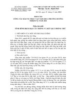 CÔNG TÁC BẢO VỆ THỰC VẬT NĂM 2013; PHƯƠNG HƯỚNG NHIỆM VỤ NĂM 2014