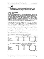 Giáo trình -Công trình xử lý nước thải- chương 2 ppsx