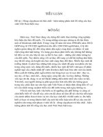 Dùng cặp phạm trù bản chất_hiện tượng phân tích lối sông của học sinh hiên nay ppsx