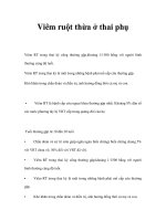 Viêm ruột thừa ở thai phụ pptx