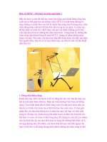 Tổng hợp những kinh nghiệm và cách bảo vệ Laptop phần 1 docx