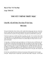 Chủ Đề: Vấn Đề Dân Tôn Giáo Ở Việt Nam. doc