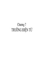 Vật lý đại cương - Trường điện từ pptx