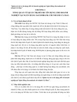 Quản trị rủi ro tín dụng đối với doanh nghiệp tại Ngân Hàng Sacombank chi nhánh Cà Mau