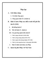 tiểu luận phân tích kinh tế pháp