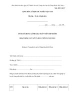 MẪU DANH SÁCH BAN LÃNH ĐẠO, NHÂN VIÊN CHI NHÁNH HOẠT ĐỘNG LƯU KÝ VÀ MẪU CHỮ KÝ, MẪU DẤU ppsx