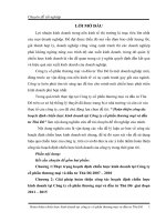 hoàn thiện công tác hoạch định chiến lược kinh doanh tại công ty cổ phần thương mại và đầu tư thủ đô