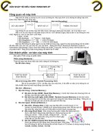 Dẫn nhập hệ điều hành Window phần 1 pptx