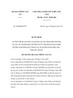 Quyết định số 589/QĐ-BGTVT docx