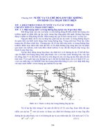 Bài giảng - Thủy điện 2- chương 14 ppsx