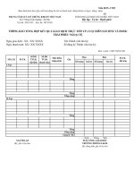 MẪU THÔNG BÁO TỔNG HỢP KẾT QUẢ GIAO DỊCH TRỰC TIẾP CP, CCQ TRÊN SÀN HNX VÀ HOSE/ TRÁI PHIẾU NGOẠI TỆ doc