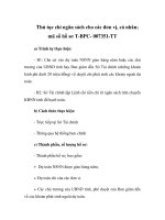 Thủ tục chi ngân sách cho các đơn vị, cá nhân; mã số hồ sơ T-BPC- 007351-TT pot