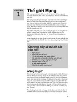 Tài liệu căn bản về network - Chương 1 - Thế giới mạng doc