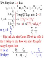 Vật lý đại cương - Nguyên lý thứ hai nhiệt động lực học phần 2 pot