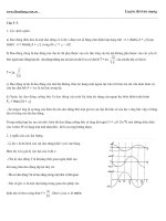 Đề thi thử vật lý : Bài giải-đề số 01 potx