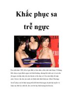 Khắc phục sa trễ ngực doc