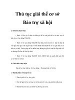 Thủ tục giải thể cơ sở Bảo trợ xã hội pptx