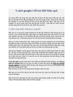 5 cách SEO hiệu quả Google Plus mà bạn cần biết ngay