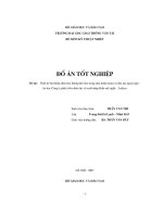 Thiết kế hệ thống điều hoà không khí cho trung tâm huấn luyện và đào tạo ngoại ngữ tin học công ty phát triển nhân lực và xuất nhập khẩu mỹ nghệ – ladeco