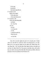 Đề tài cấp bộ : Kỹ thuật hóa mô miễn dịch trong chuẩn đoán ung thư part 4 ppsx