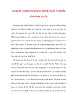 Hoàng đế Ashoka đã sống lại như thế nào? Và huyền bí văn hóa Ấn Độ 1 pdf