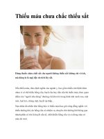 Thiếu máu chưa chắc thiếu sắt potx