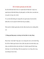 Để trở thành người phụ nữ chín chắn docx