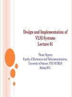 Thiết kế và thực hiện hệ thống VLSI - 01 ppt