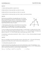 Đề thi thử vật lý : đề số 19 ppt