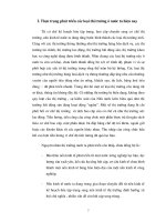 Quá trình hình thành tư liệu nghiên cứu phát triển đồng bộ các loại thị trường trong đa dạng hóa kinh doanh p2 pptx