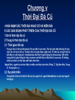 Chương v - Thời Đại Đá Cũ ppt