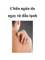 Chữa ngứa da ngay từ đầu lạnh ppsx