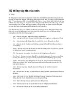 Hệ thống tập tin của unix pdf