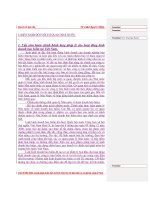 Luận văn tốt nghiệp: Thống kê tai nạn giao thông và thực trạng quản lý xe cơ giới hiện nay tại Việt Nam phần 4 doc