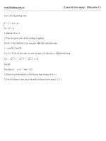 Đề Luyện Thi Thử Tốt Nghiệp - Đại Học Năm 2011 - Số 36 pps