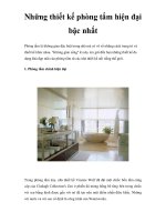 Những thiết kế phòng tắm hiện đại bậc nhất potx