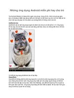 Những ứng dụng Android miễn phí hay cho trẻ potx