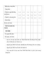 Luận văn tốt nghiệp: Tìm hiểu kì kế toán và cách áp dụng kế toán vào kinh doanh phần 2 ppsx