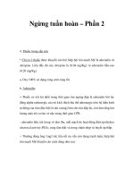 Ngừng tuần hoàn – Phần 2 ppt