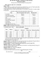 Đề thi thử đại học, cao đẳng lần 3 năm 2011 môn Địa khối C pps